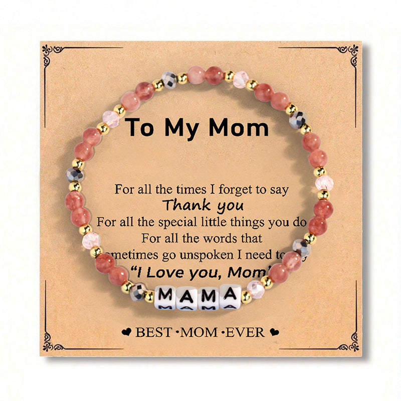 Buy Designer Mothers Day Card Necklace online at Fashionner.