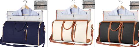 Sac de voyage polochon grande capacité, sac à main pour femme, sac à costume pliable, sacs fourre-tout étanches pour vêtements