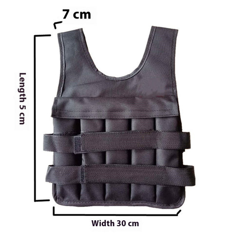 Gilet lesté réglable 2 kg/3 kg en voile pour enfants