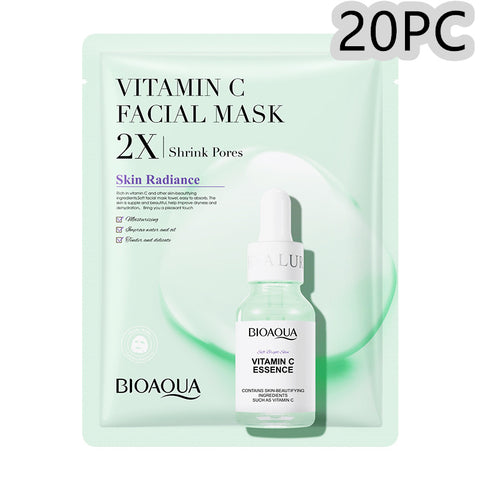 Masque facial au collagène hydratant et raffermissant Masque en tissu Acide hyaluronique Masques faciaux Soin de la peau Gel Soin de la peau