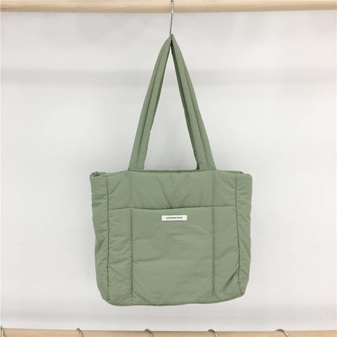 Sac à bandoulière en toile de nylon grande capacité tendance