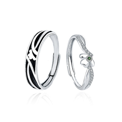 Bague Couple Porte-Bonheur Originale