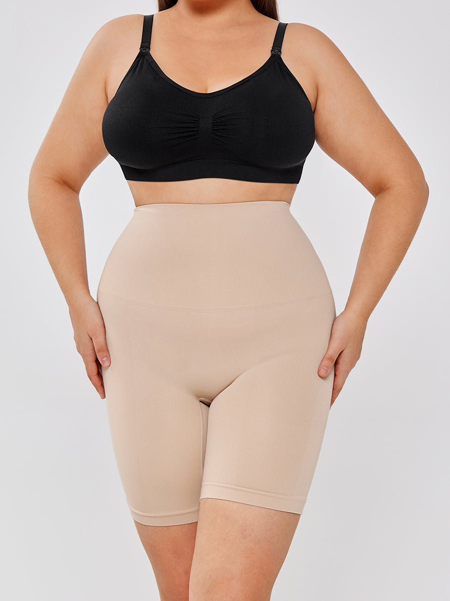 Buy High Waisted Body Shaper Shorts online at Fashionner.