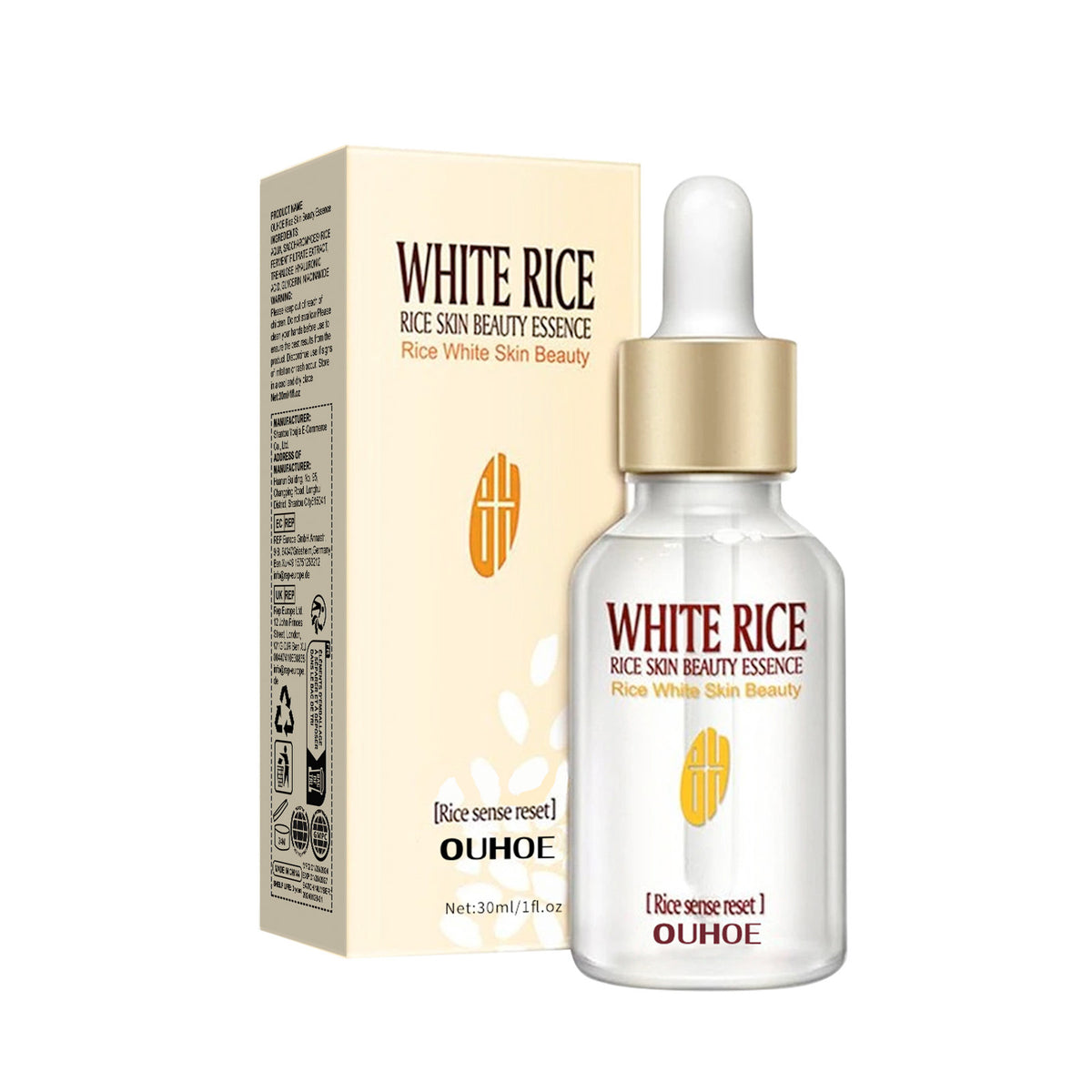 Rice Anti Wrinkle Essence, Repairs Skin Moisturizes Firms Whitens Essence