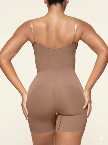 Buy Open Bust Shapewear Tummy Control Bodysuits For Women Seamless Compression High Waisted Body Shaper online at Fashionner.