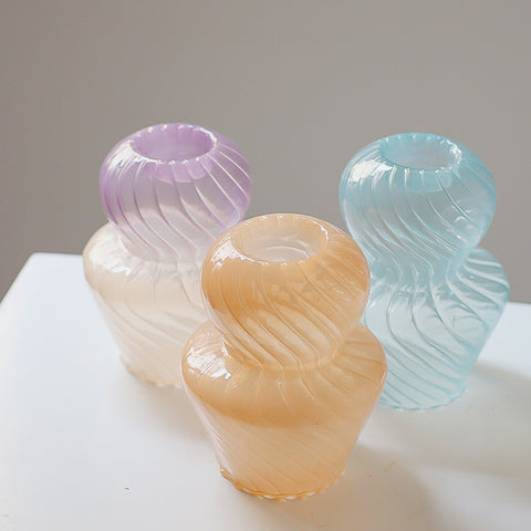 Vase en verre de mode hydroponique créatif