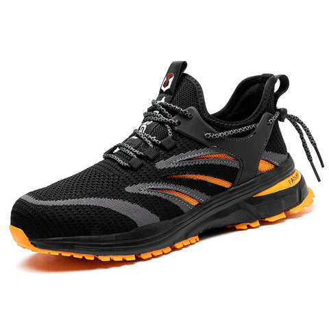 Men's Shoes Labor Insurance Shoes Puncture-Proof Lightweight Md-Soled Casual Protective Shoes - Fashionner
