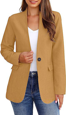 Blazer cintré de travail chic