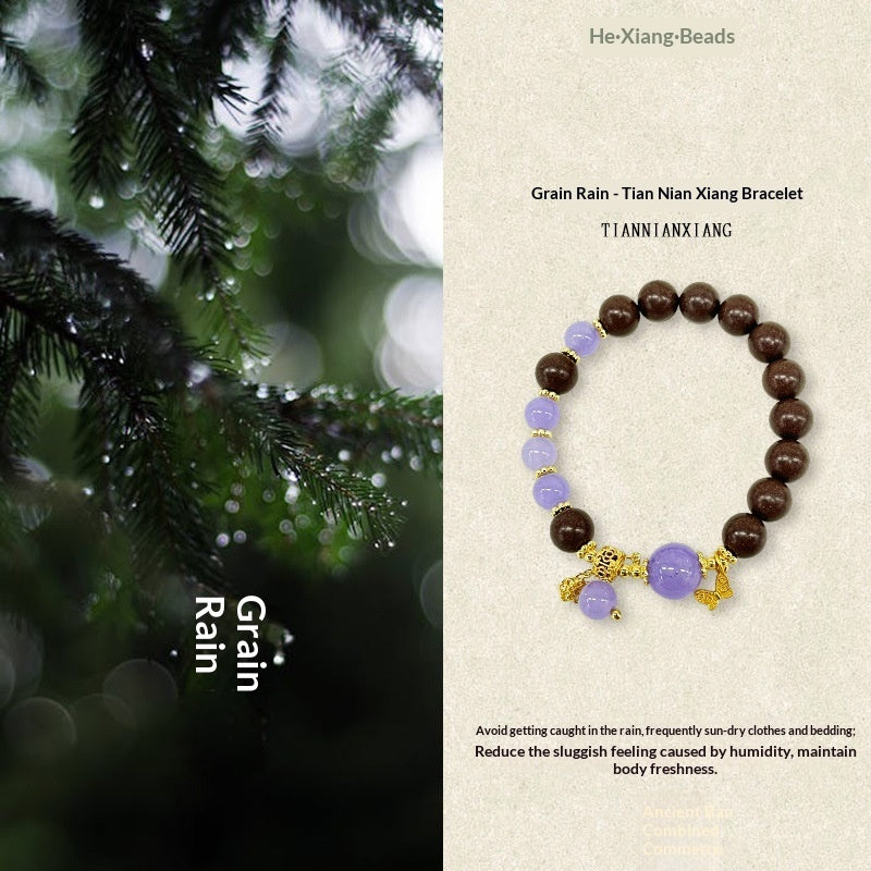 Buy Herbal Incense Bead Bracelet Of The Twenty-Four Solar Terms online at Fashionner.