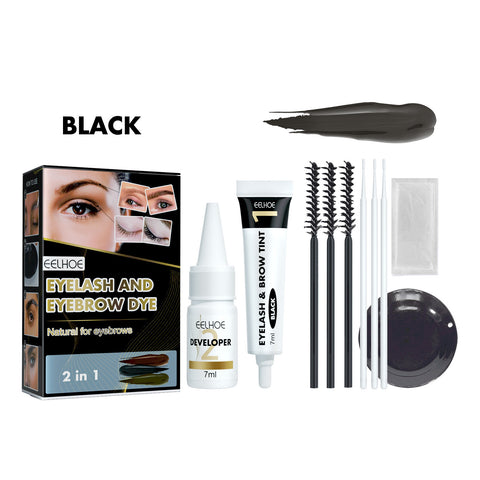 Kit de teinture pour cils deux-en-un inaltérable