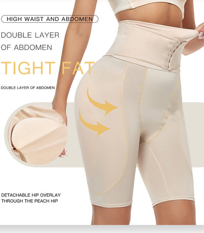 Pantalon gainant avec insert en mousse pour faux fessier