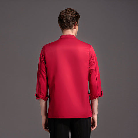 French Restaurant Steakhouse Chef's Uniform Long Sleeve