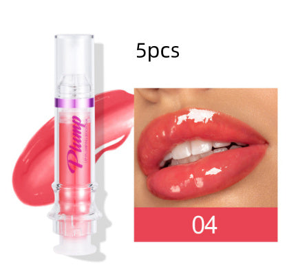 Nouveau Tube Rouge à Lèvres Riche Couleur Lèvre Légèrement Épicé Miel à Lèvres Miroir à Lèvres Brillant à Lèvres Miroir Liquide Rouge à Lèvres