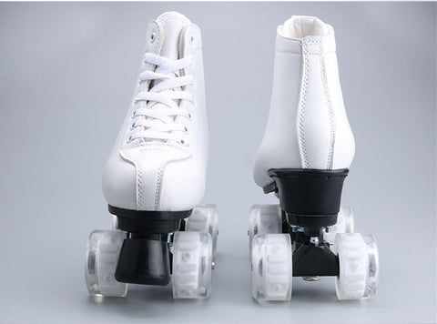 Patins à roulettes doubles pour hommes et femmes