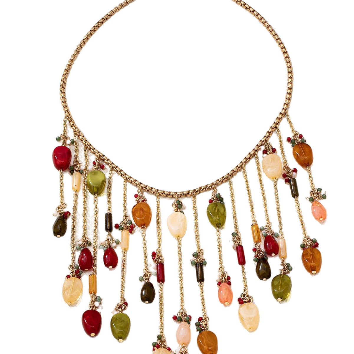 Buy Personalized Western-Style Waterdrop Tassel Necklace online at Fashionner.