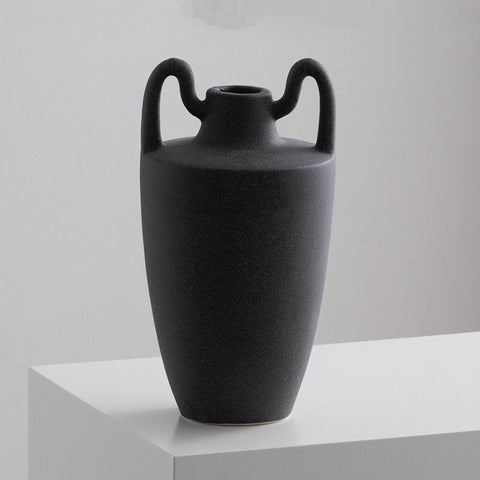 Vase décoratif en céramique artistique et littéraire pour hydroponie