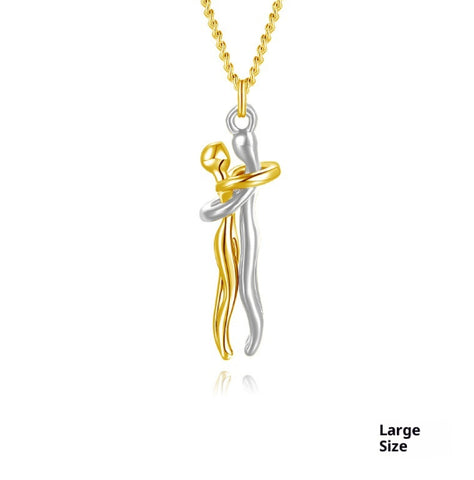 Buy Embrace Emotional Expression Collarbone Pendant Necklace online at Fashionner.