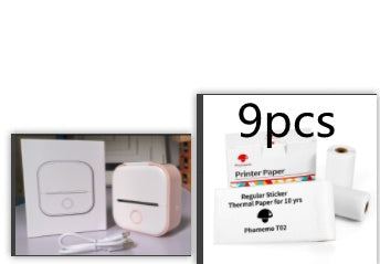 Mini Imprimante Thermique Portable Imprimante Photo Maison Imprimante de Mauvaises Questions pour Étudiant Imprimante d'Étiquettes Mini Bluetooth Étiquette de Prix