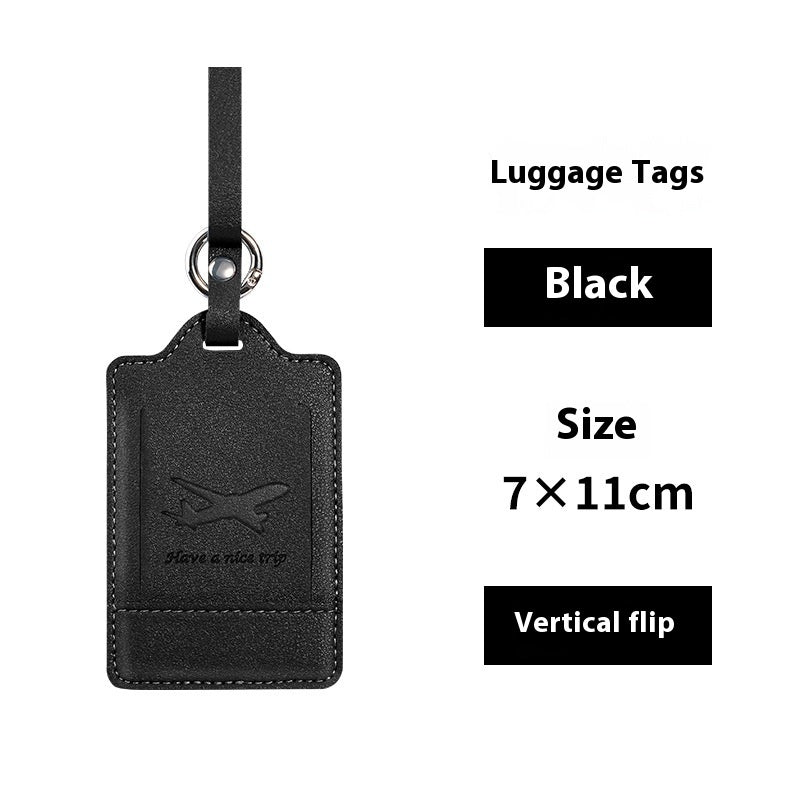 Customized Luggage Anti-lost Listing Tag Travel Boarding Consignment Label