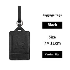 Customized Luggage Anti-lost Listing Tag Travel Boarding Consignment Label