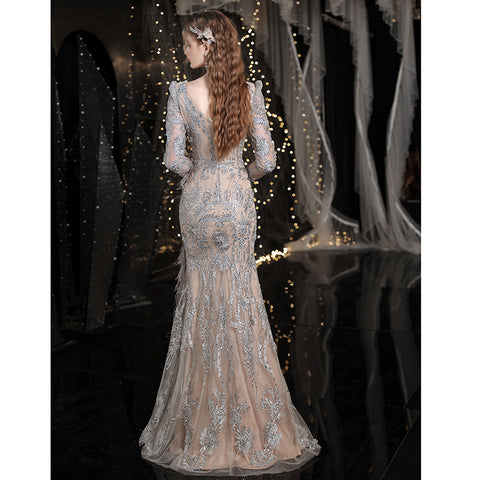 Nouvelle robe de soirée style banquet Gaoding
