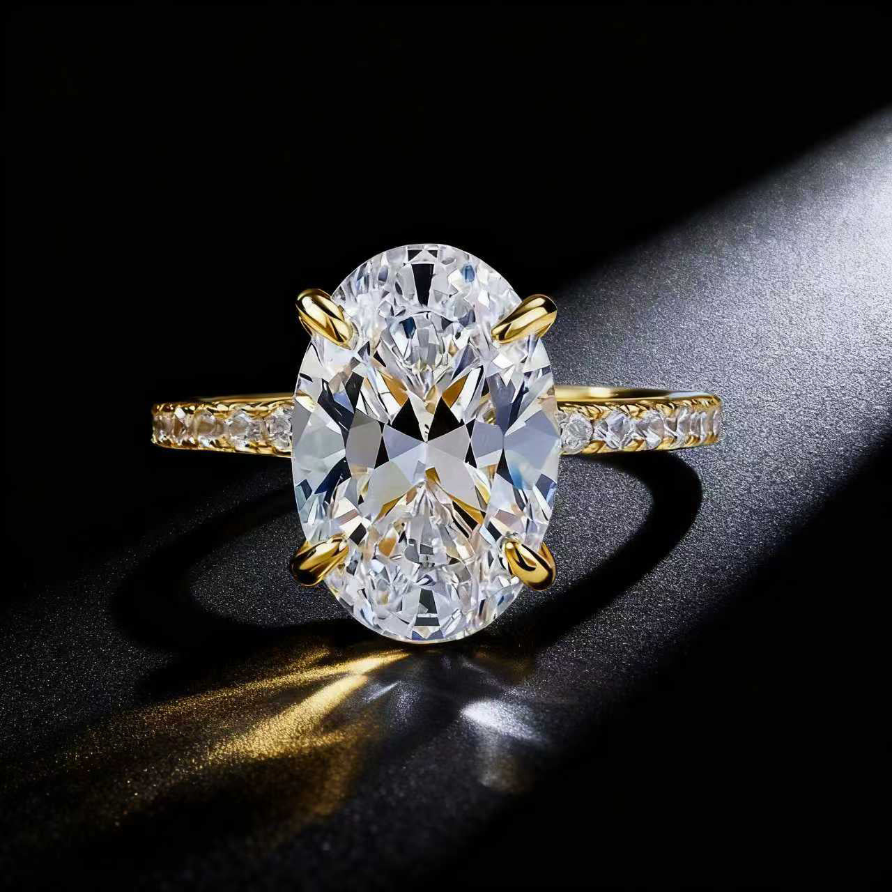 Buy Affordable Luxury Fashion Moissanite Ring For Women online at Fashionner.