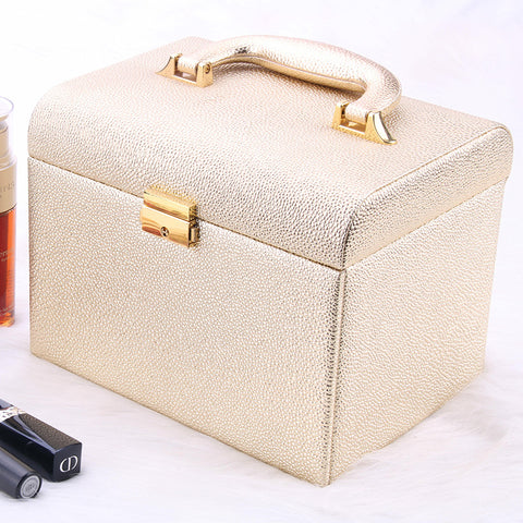 Waterproof Portable Cosmetics Storage Box - Fashionner