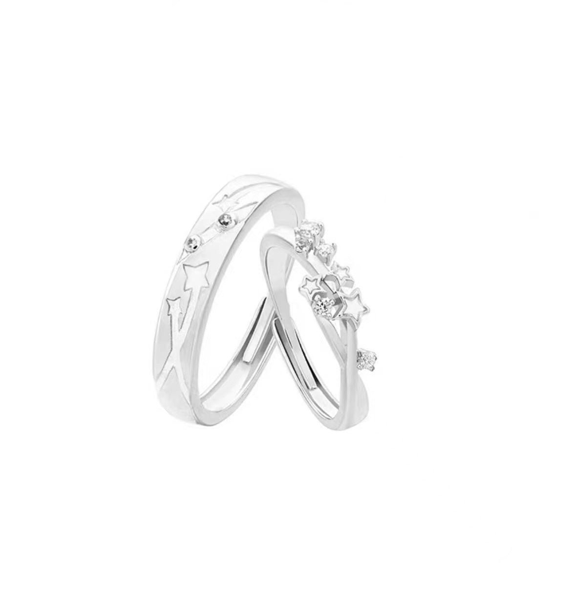 Couple Luminous Couple Ring Exquisite Elegant Ring