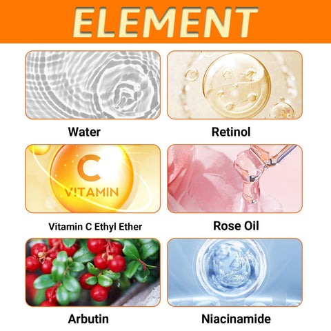 Vaporisateur correcteur de pigmentation au rétinol, vaporisateur hydratant et éclaircissant pour la peau