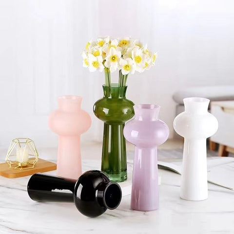 Vase en verre hydroponique élégant et romantique pour la maison