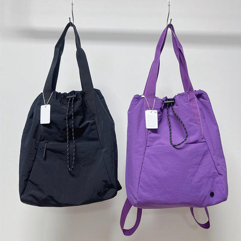 Sac à dos étanche avec cordon de serrage, sac à dos de sport, de fitness ou de yoga tendance pour femme, sac à bandoulière, sac de rangement pour le quotidien