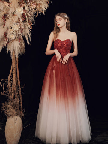 Robe de soirée de banquet de mariage pour femme