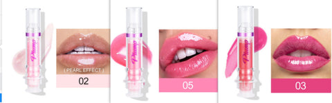 Nouveau Tube Rouge à Lèvres Riche Couleur Lèvre Légèrement Épicé Miel à Lèvres Miroir à Lèvres Brillant à Lèvres Miroir Liquide Rouge à Lèvres