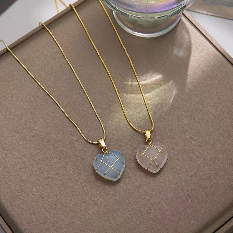 Fashion Moonstone Necklace For Cartoon Princess Love Girl Necklace Novelty Jewelry - Fashionner