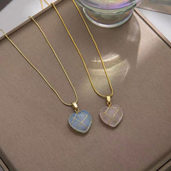 Fashion Moonstone Necklace For Cartoon Princess Love Girl Necklace Novelty Jewelry - Fashionner