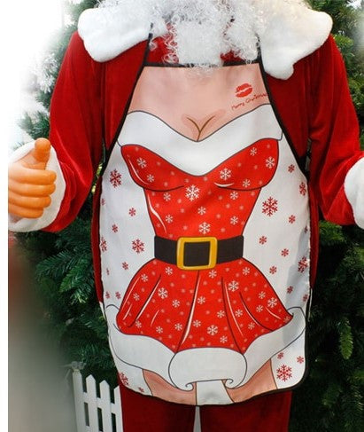 Christmas Apron Decoration Fabric Waist - Fashionner