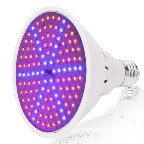 Phyto Lampe LED Horticulture Plein Spectre E27 Lampe de Croissance pour Plantes avec Clip pour Serre Hydroponique Légumes Fleurs Fitolampy