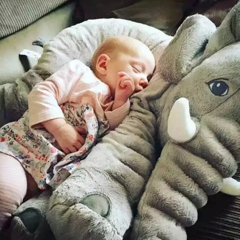 Oreiller Poupée Éléphant Confort Sommeil Bébé Avec Oreiller Éléphant Bébé - Accessoires Enfants