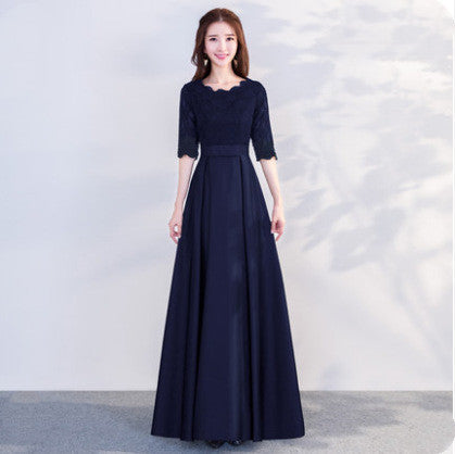 Medium sleeve Bridesmaid Dress
