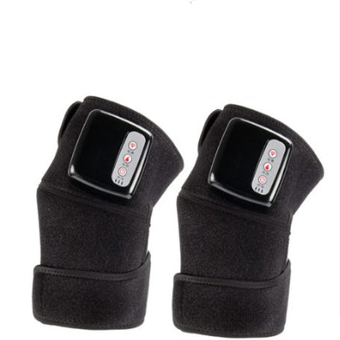 Appareil de massage électrique infrarouge chauffant pour les genoux, coudes et articulations, avec thérapie par vibration, physiothérapie, soulagement de la douleur