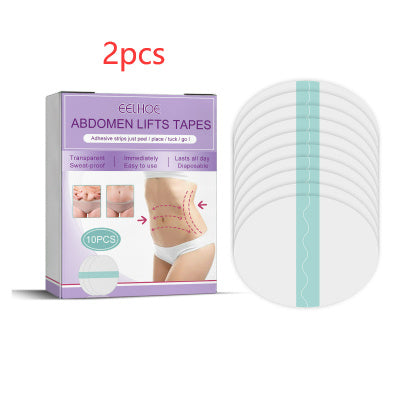 Eelhoe Abdomen Lifting Tapes Belly Pad Anti Wrinkle Remover Skin Care Easy To Use