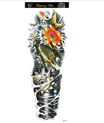 Buy Original Big Picture Full Arm Waterproof Tattoo Sticker online at Fashionner.
