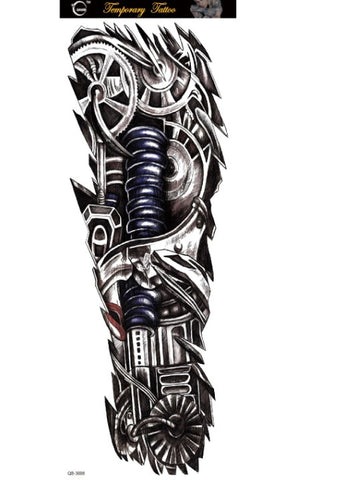 Buy Original Big Picture Full Arm Waterproof Tattoo Sticker online at Fashionner.