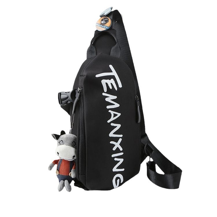 Chest Sports Student Shoulder All-match Boys Waist Bag Crossbody Small Female Messenger Bag Men - Fashionner