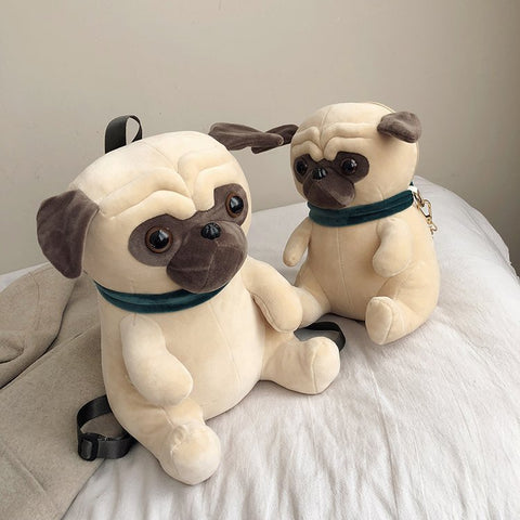 Sac en peluche pour femme en forme de poupée