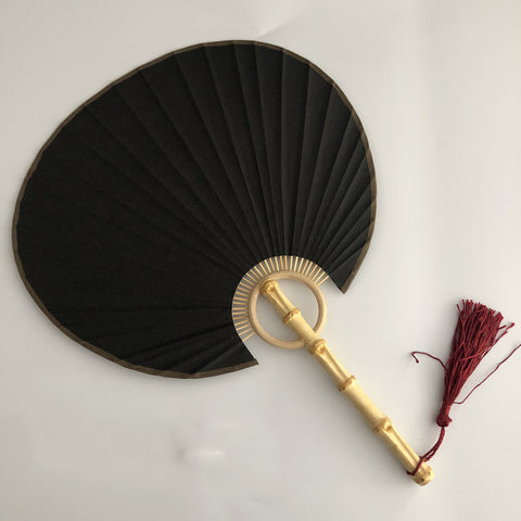 Fan Black Rice Paper Blank Rice Paper