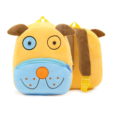 Sacs à dos en peluche mignons, cartables de maternelle de dessin animé, sacs de jouets d'animaux pour enfants