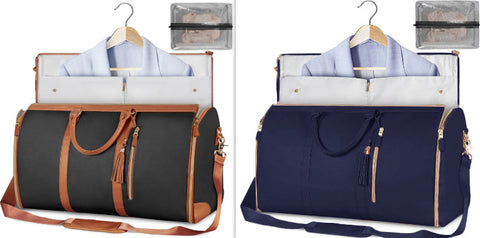 Sac de voyage polochon grande capacité, sac à main pour femme, sac à costume pliable, sacs fourre-tout étanches pour vêtements
