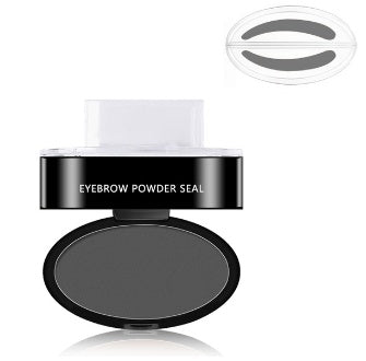 Kit Pochoir à Sourcils en Poudre Teinte Maquillage Professionnel Cosmétiques Imperméable Pochoir Rehausseur de Sourcils