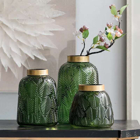 Vase en Verre Transparent Phnom Penh Fleurs Séchées Ornements Hydroponiques